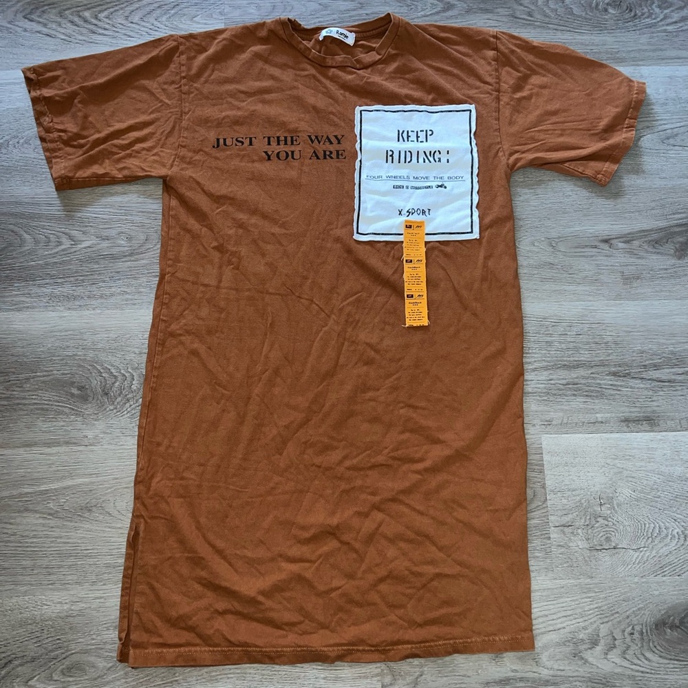 Burnt Orange Romie T-shirt